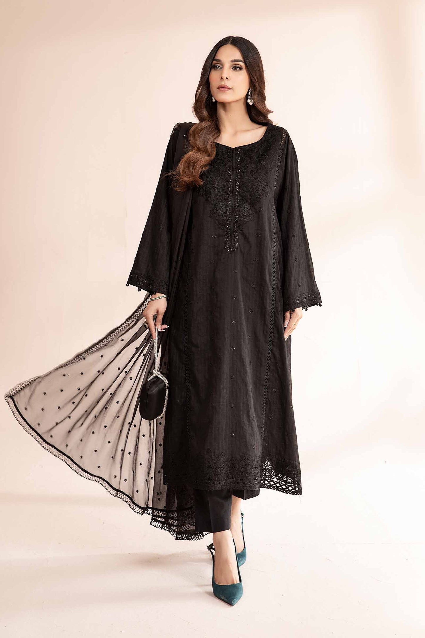 3 Piece Embroidered Lawn Suit