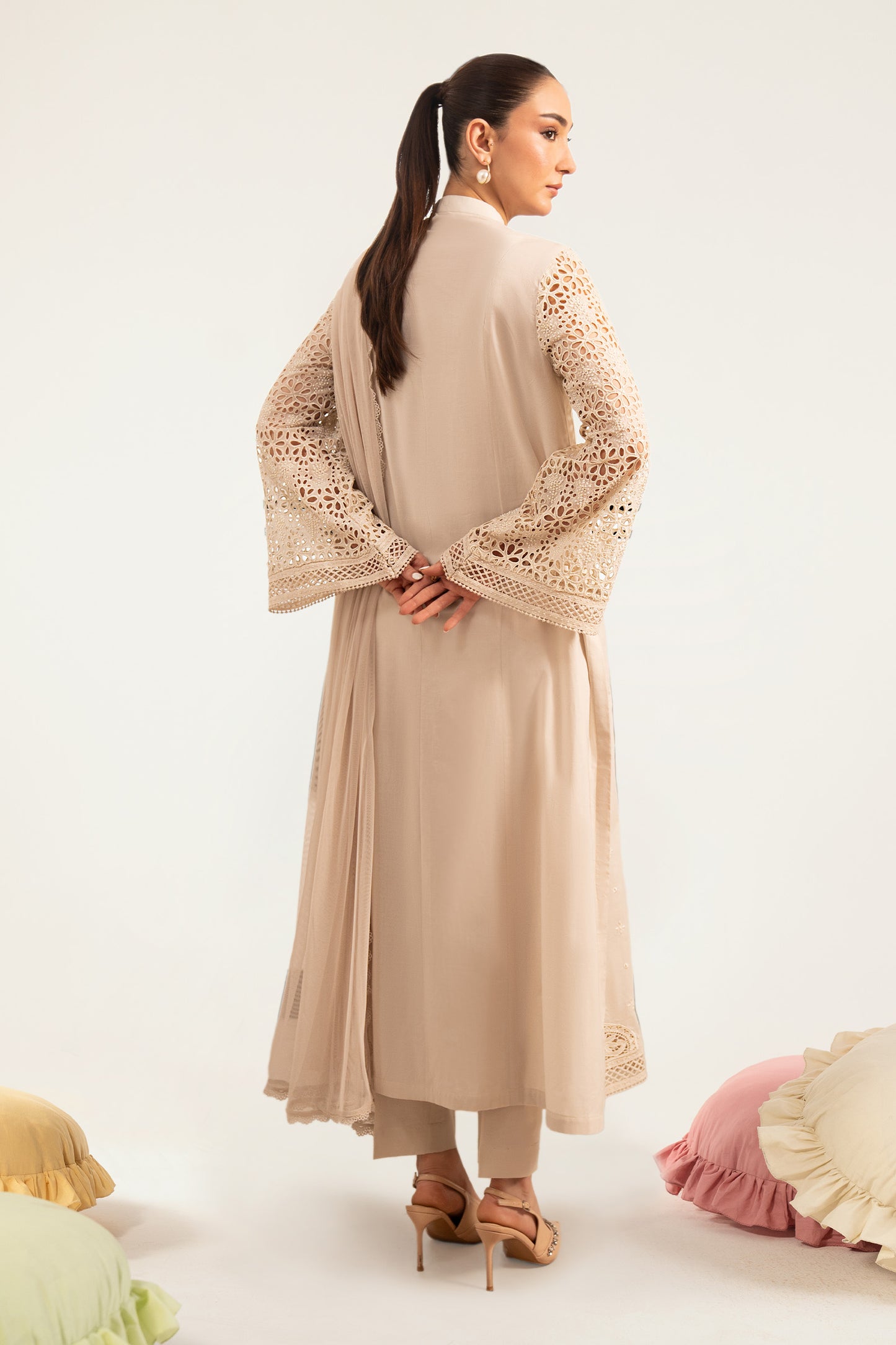 3 Piece Embroidered Lawn Suit