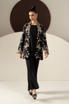 2 Piece Embroidered Linen Suit