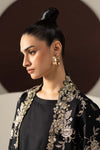 2 Piece Embroidered Linen Suit