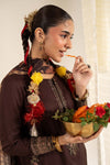 3 Piece Embroidered Dobby Linen Suit