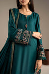 3 Piece Embroidered Marina Twill Suit