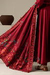 3 Piece Embroidered Linen Suit