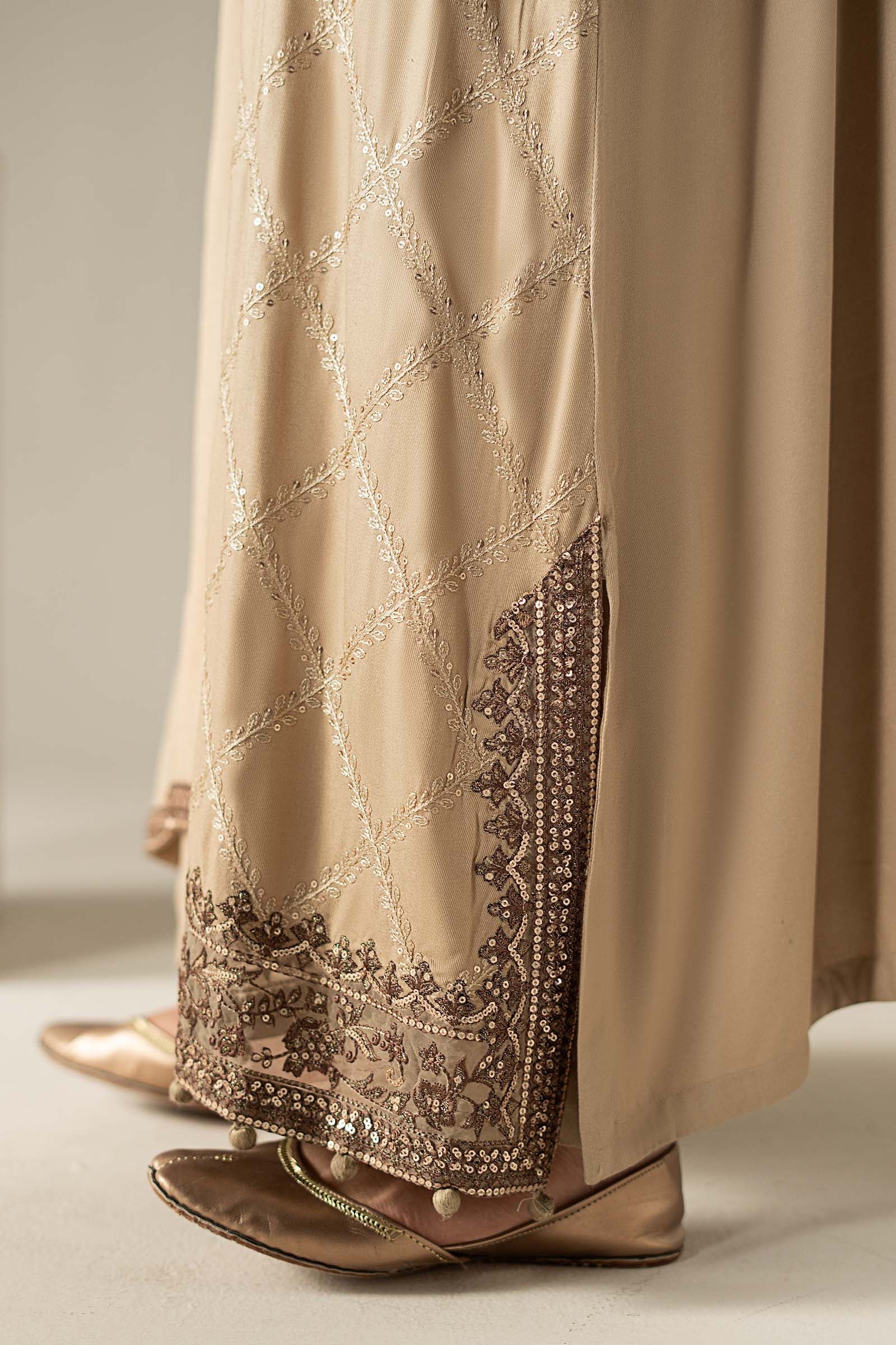 3 Piece Embroidered Marina Twill Suit