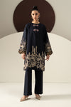 3 Piece Embroidered Linen Suit