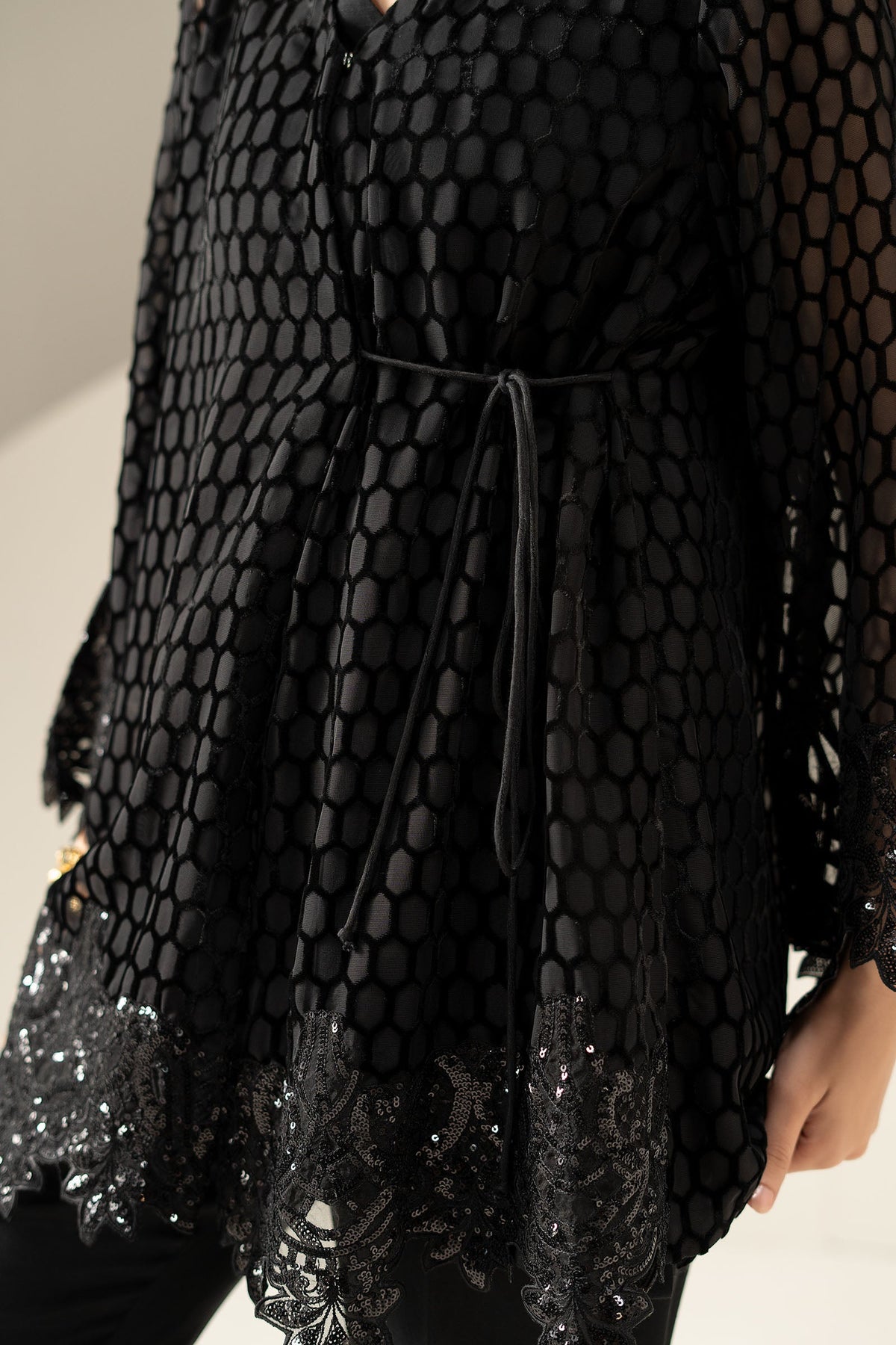 3 Piece Embroidered Palachi Suit