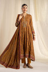 3 Piece Embroidered Raw Silk Suit