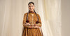 3 Piece Embroidered Raw Silk Suit