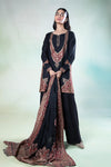 3 Piece Embroidered Linen Suit