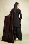 3 Piece Embroidered Linen Suit