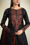 3 Piece Embroidered Linen Suit