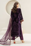 3 Piece Embroidered Plush Suit