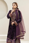 3 Piece Embroidered Plush Suit