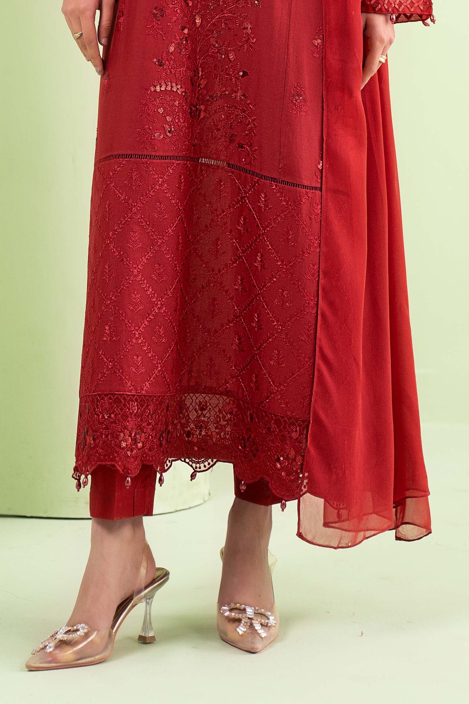 3 Piece Embroidered Lawn Suit