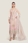 3 Piece Embroidered Yarn Dyed Suit