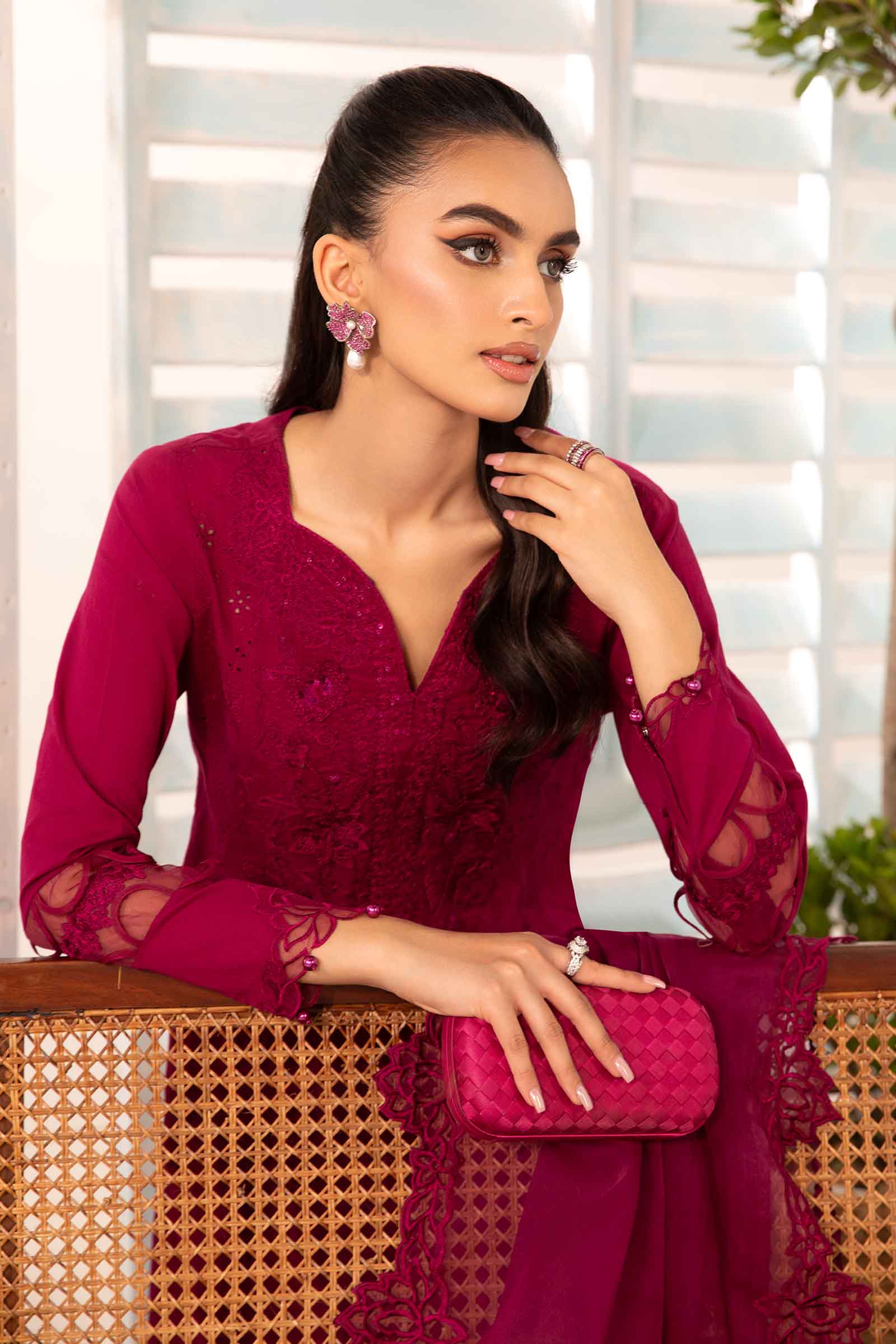 3 Piece Embroidered Lawn Suit