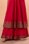 3 Piece Dyed Net Suit