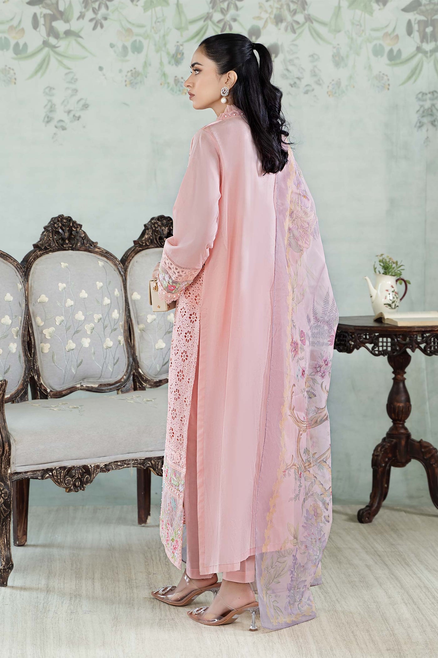 3 Piece Embroidered Lawn Suit