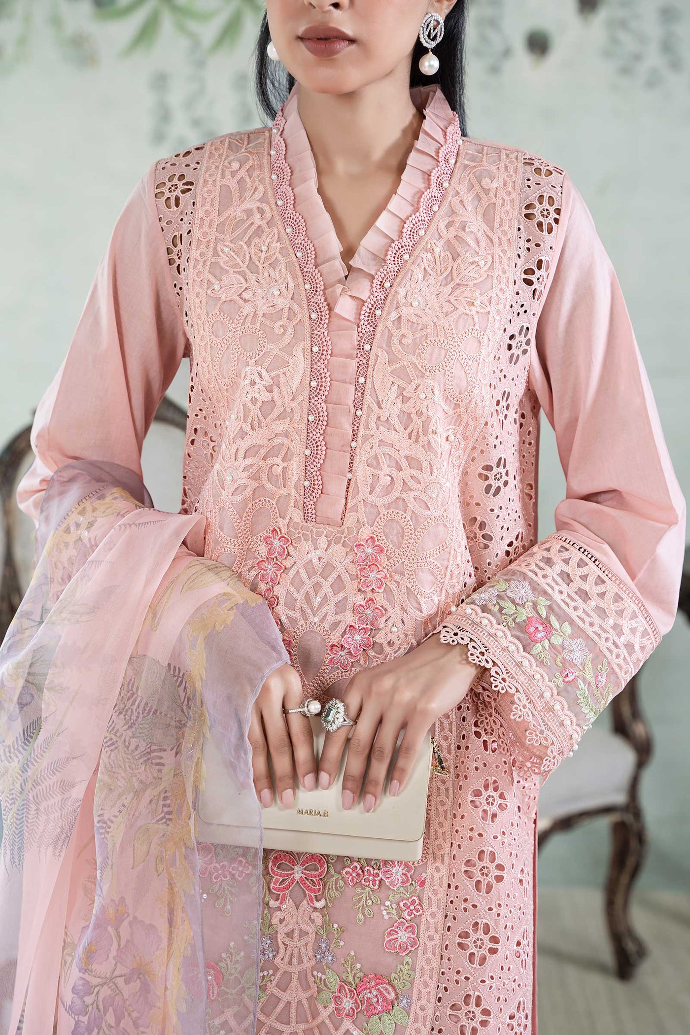 3 Piece Embroidered Lawn Suit