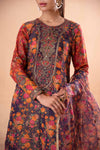 3 Piece Printed Cotton Masoori Suit