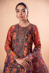 3 Piece Printed Cotton Masoori Suit
