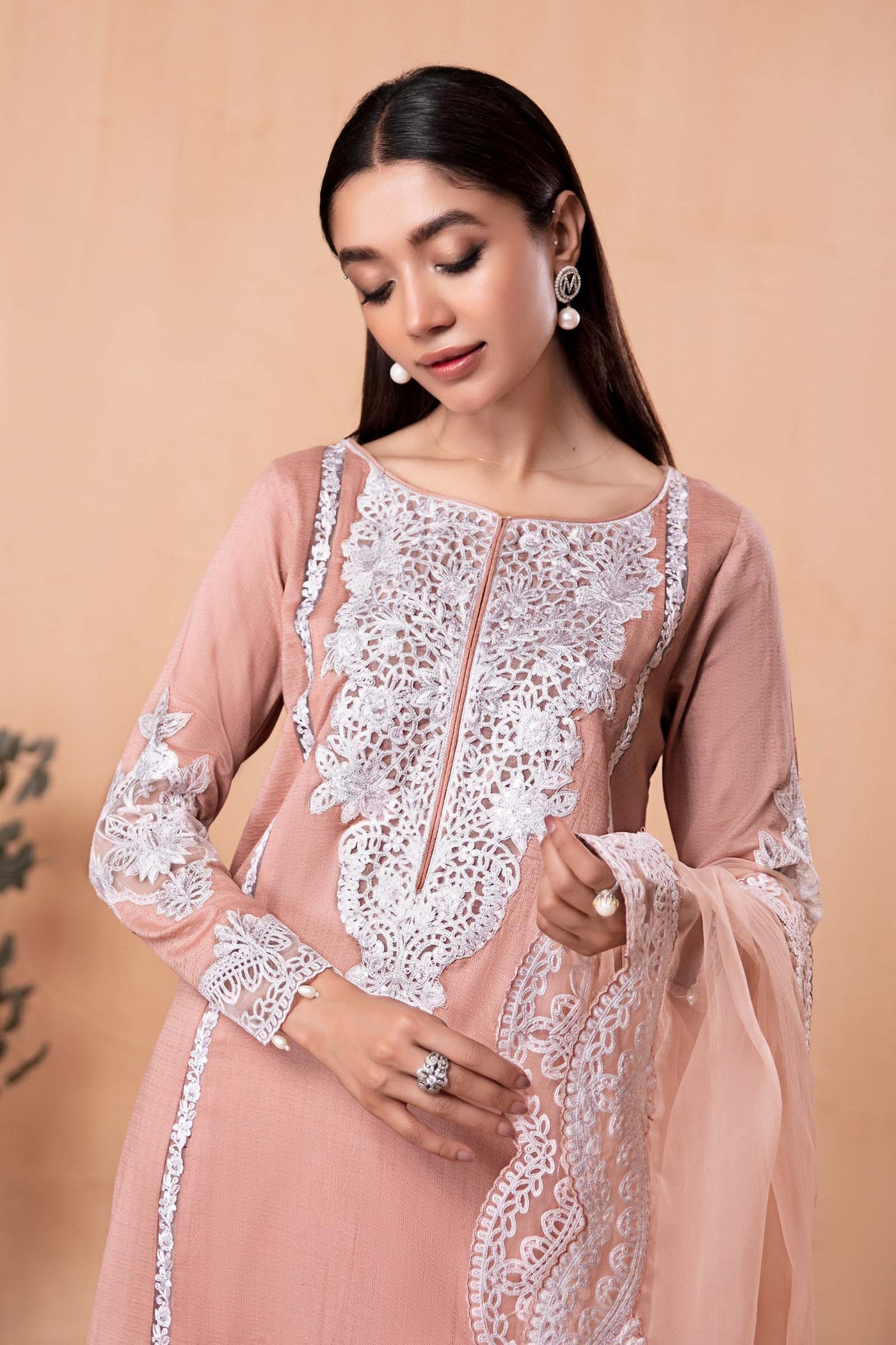 3 Piece Dyed Lawn Suit | DW-EA24-32