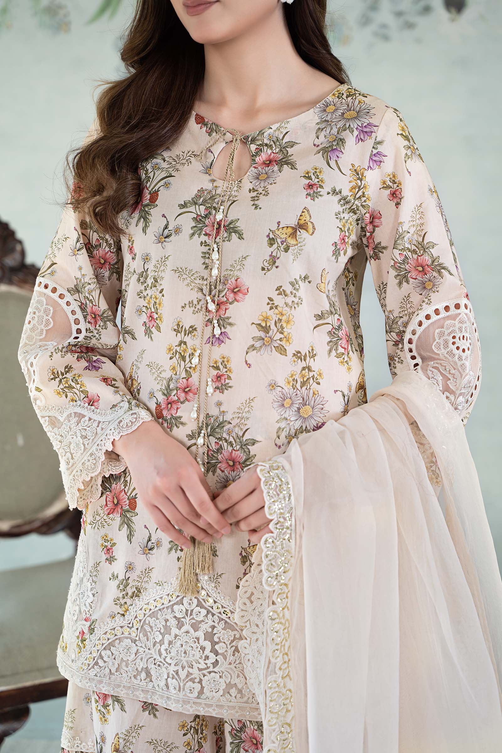3 Piece Printed Lawn Suit