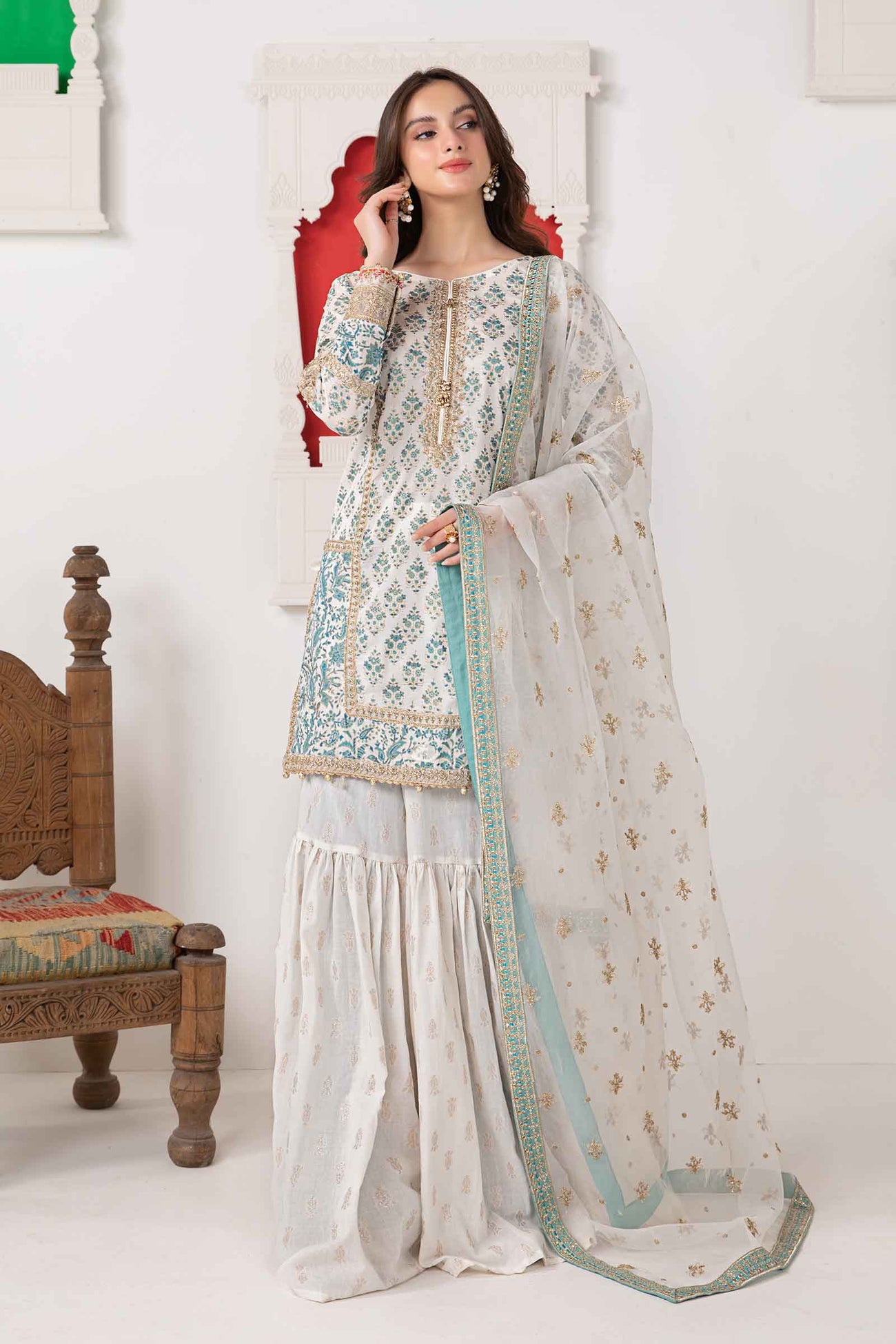 3 Piece Printed Lawn Suit