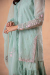 3 Piece Embroidered Cotton Karandi Suit