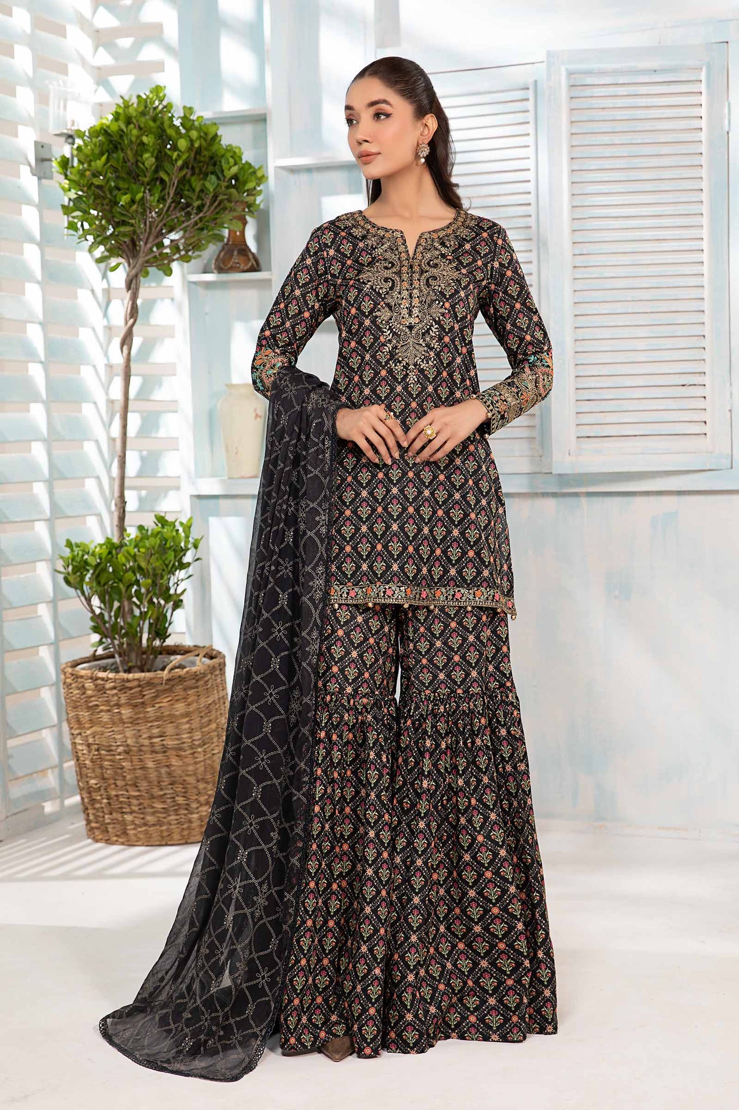 3 Piece Printed Lawn Suit