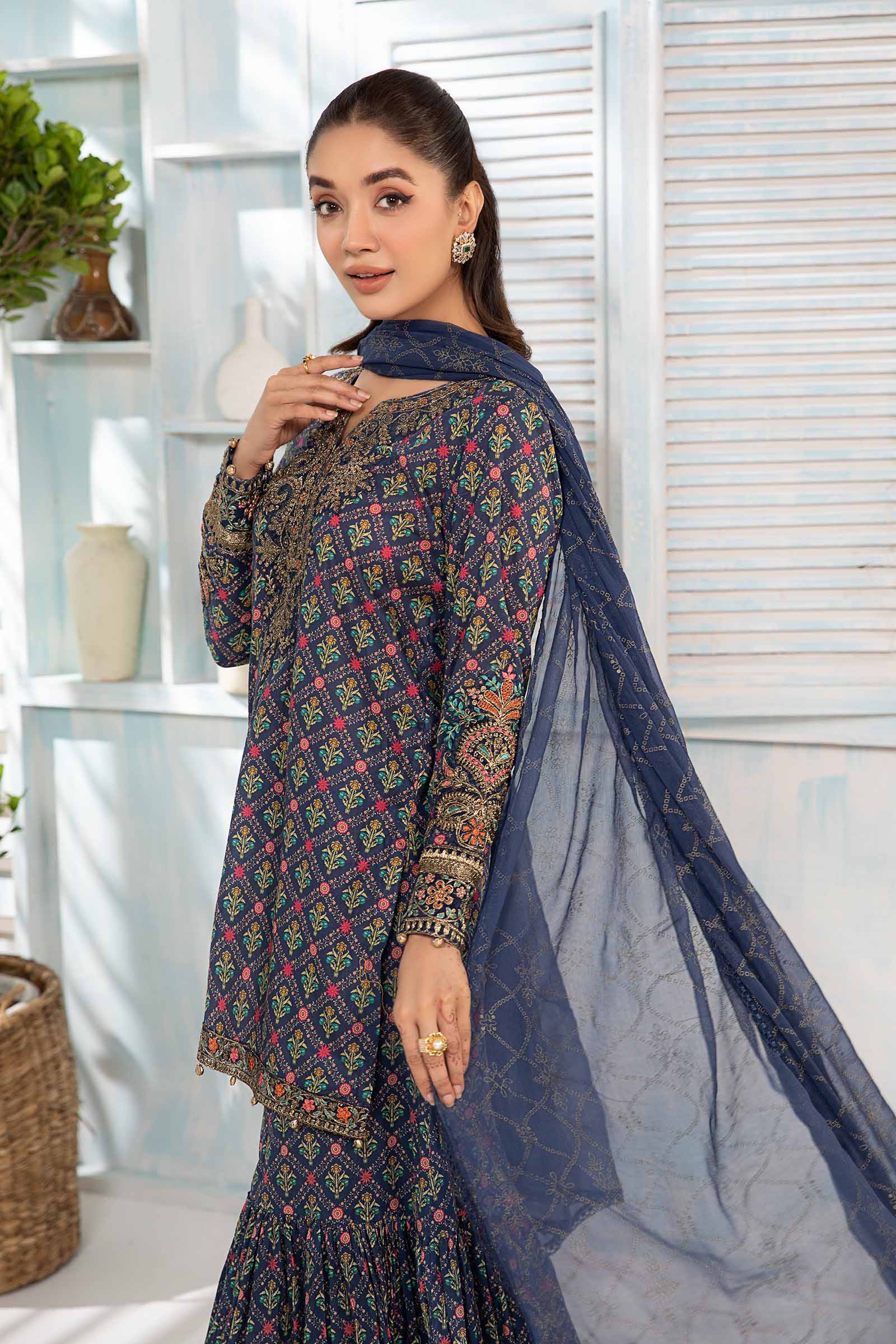 3 Piece Printed Lawn Suit