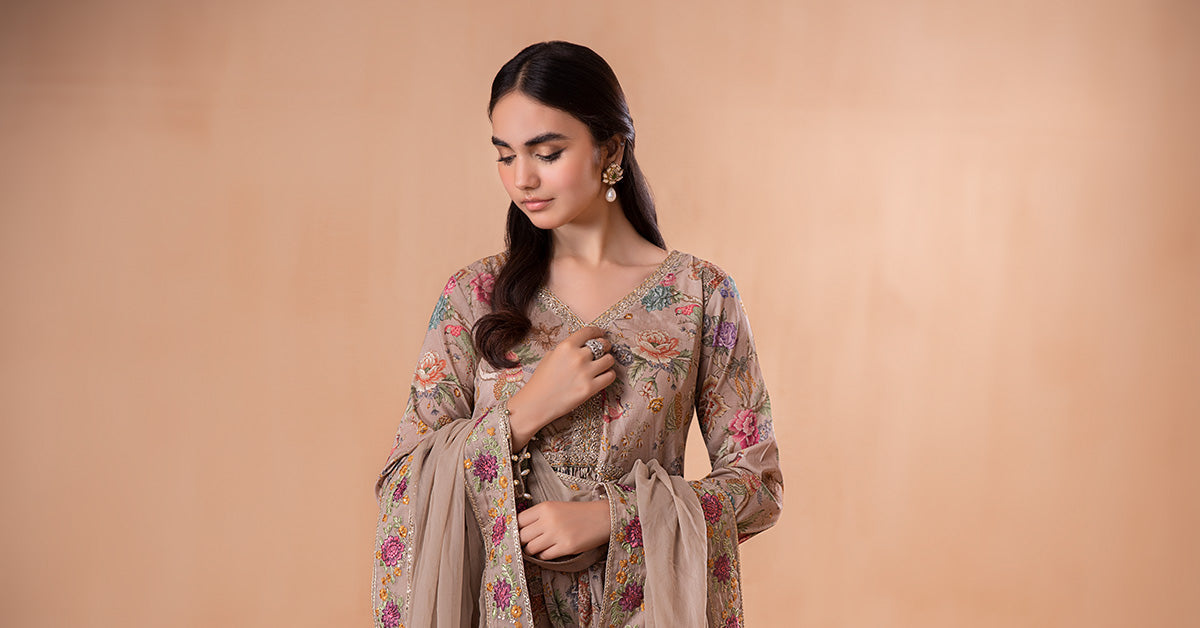 3 Piece Printed Lawn Suit