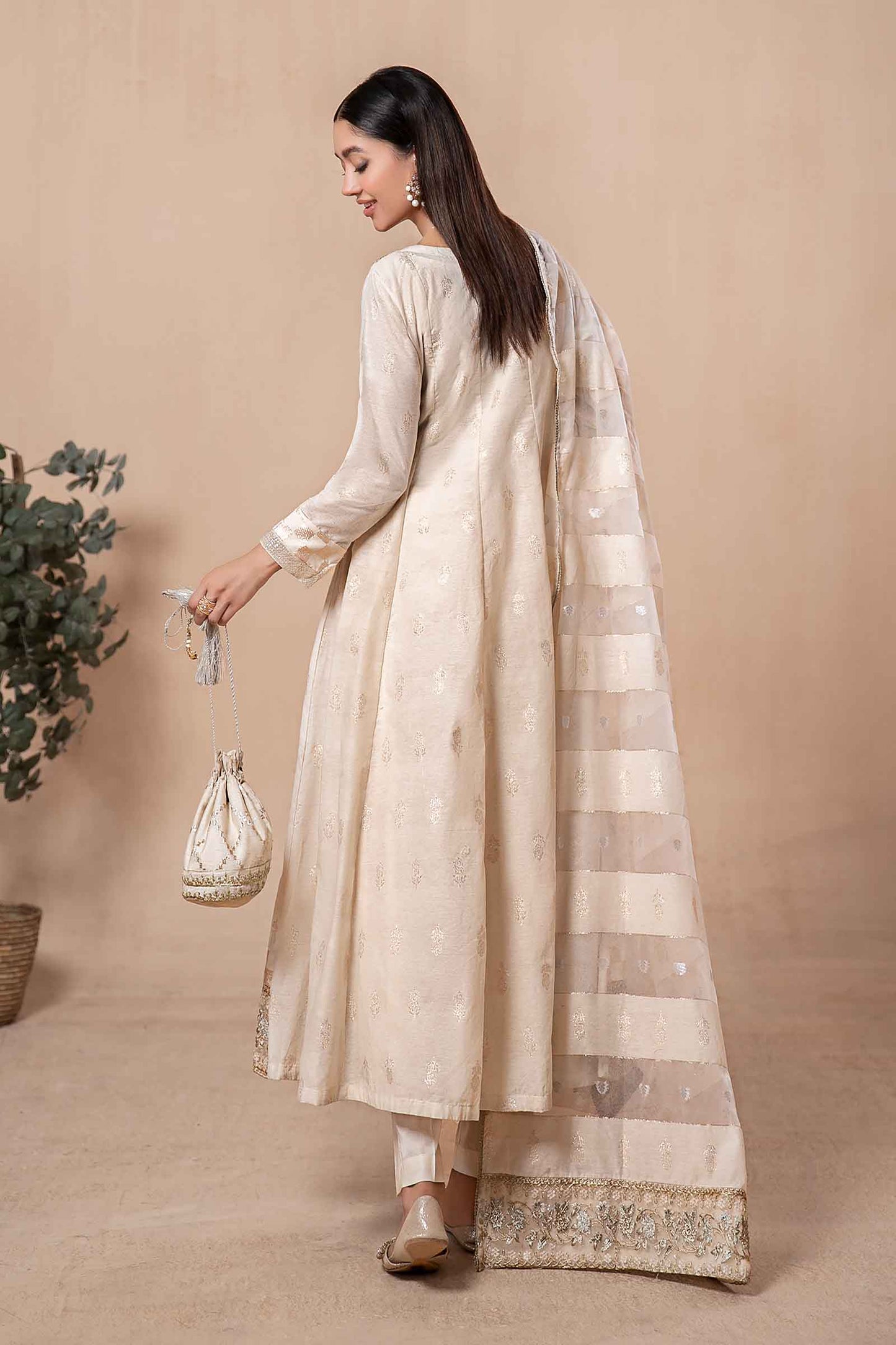 3 Piece Dyed Khadi Karandi Suit
