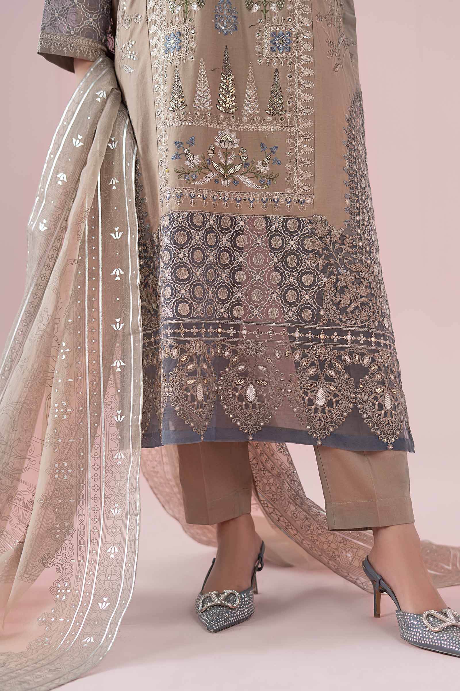 3 Piece Embroidered Lawn Suit