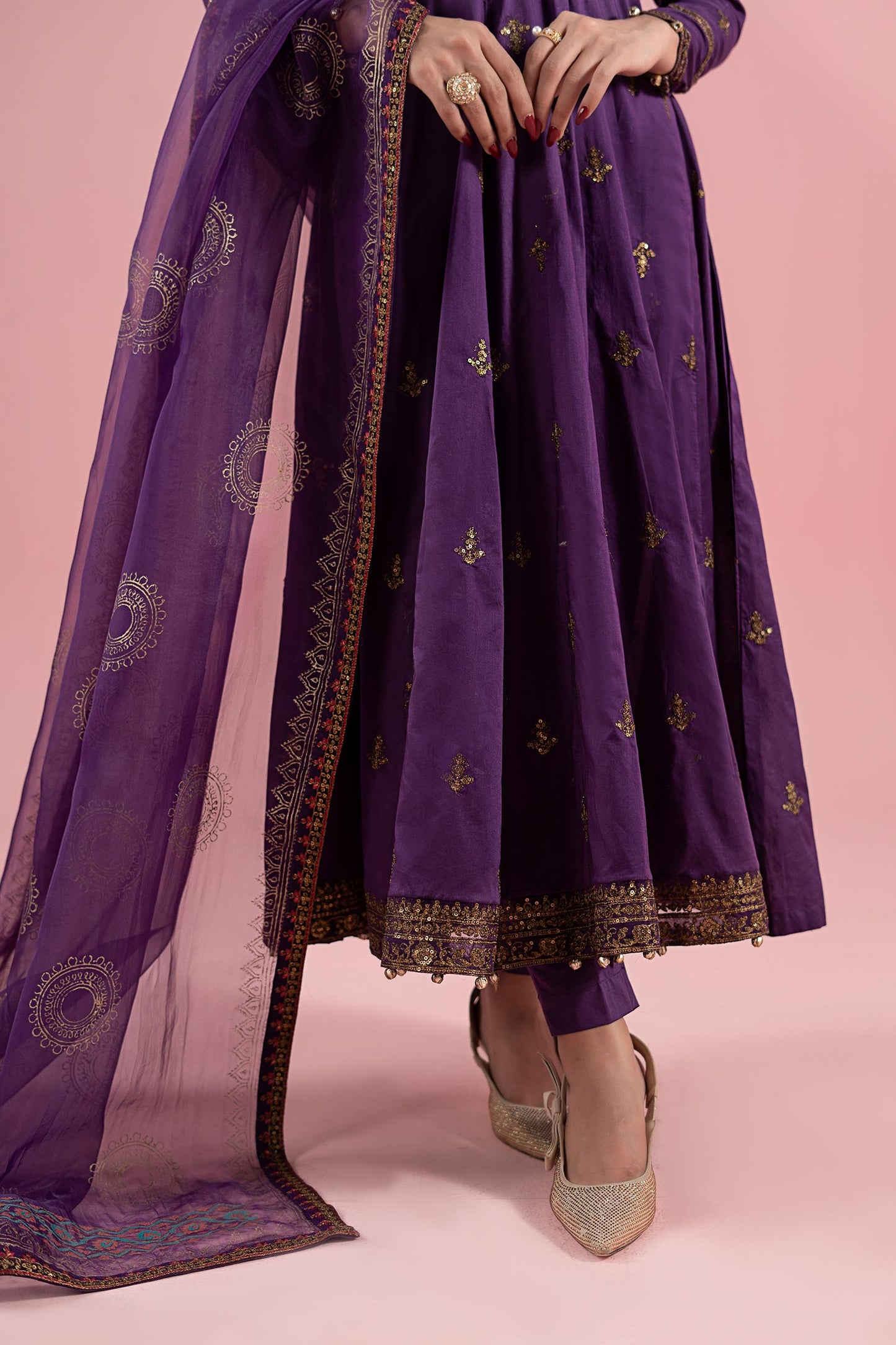 3 Piece Embroidered Lawn Suit