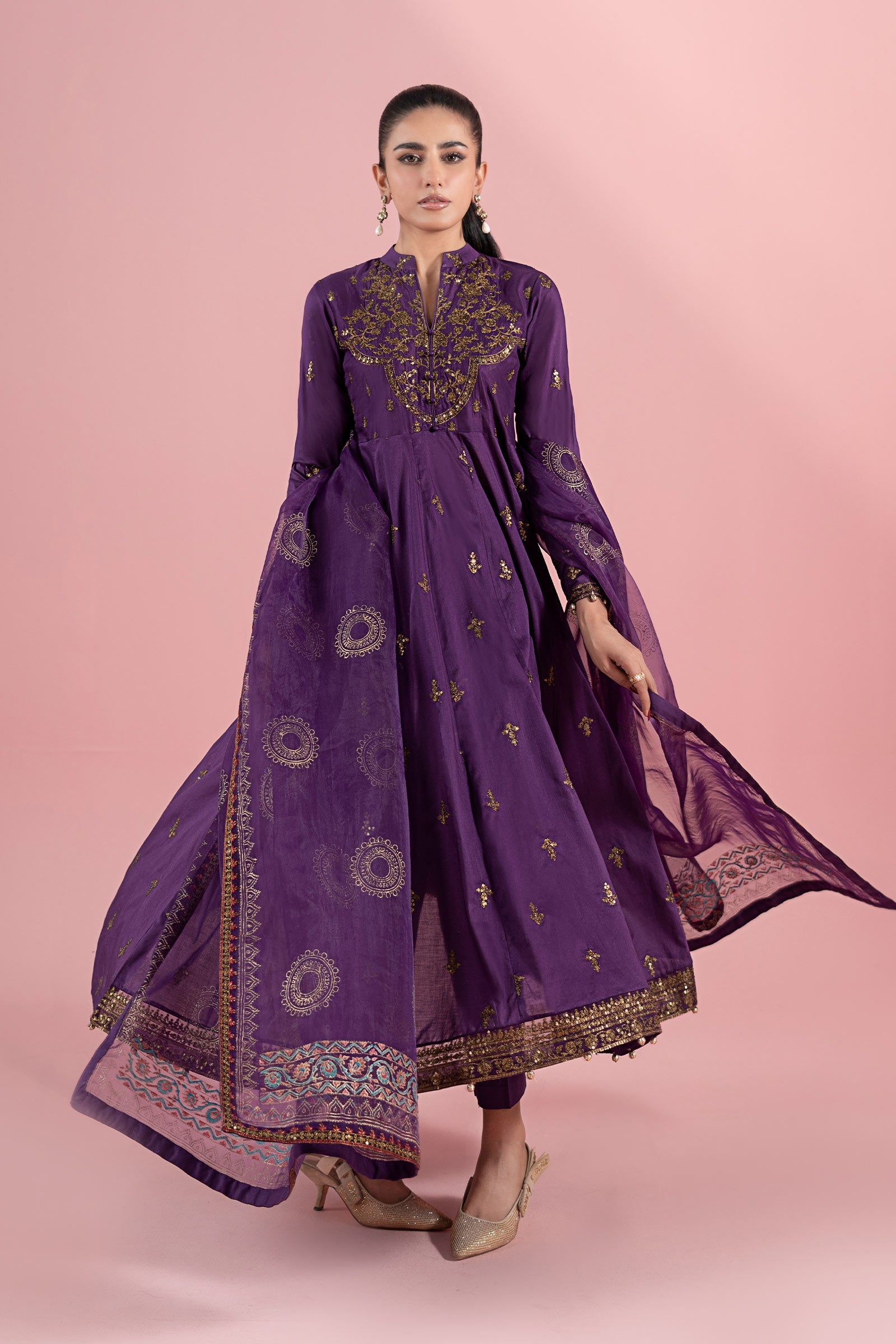 3 Piece Embroidered Lawn Suit