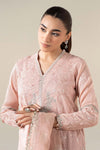 3 Piece Embroidered Paper Cotton Suit