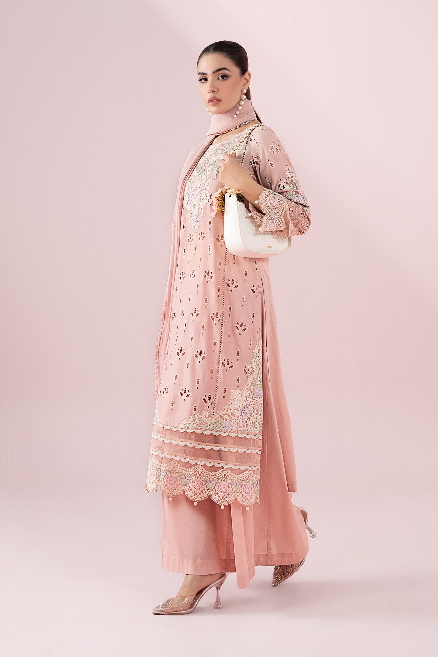 3 Piece Embroidered Lawn Suit