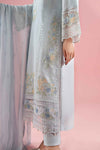 3 Piece Embroidered Dobby Suit