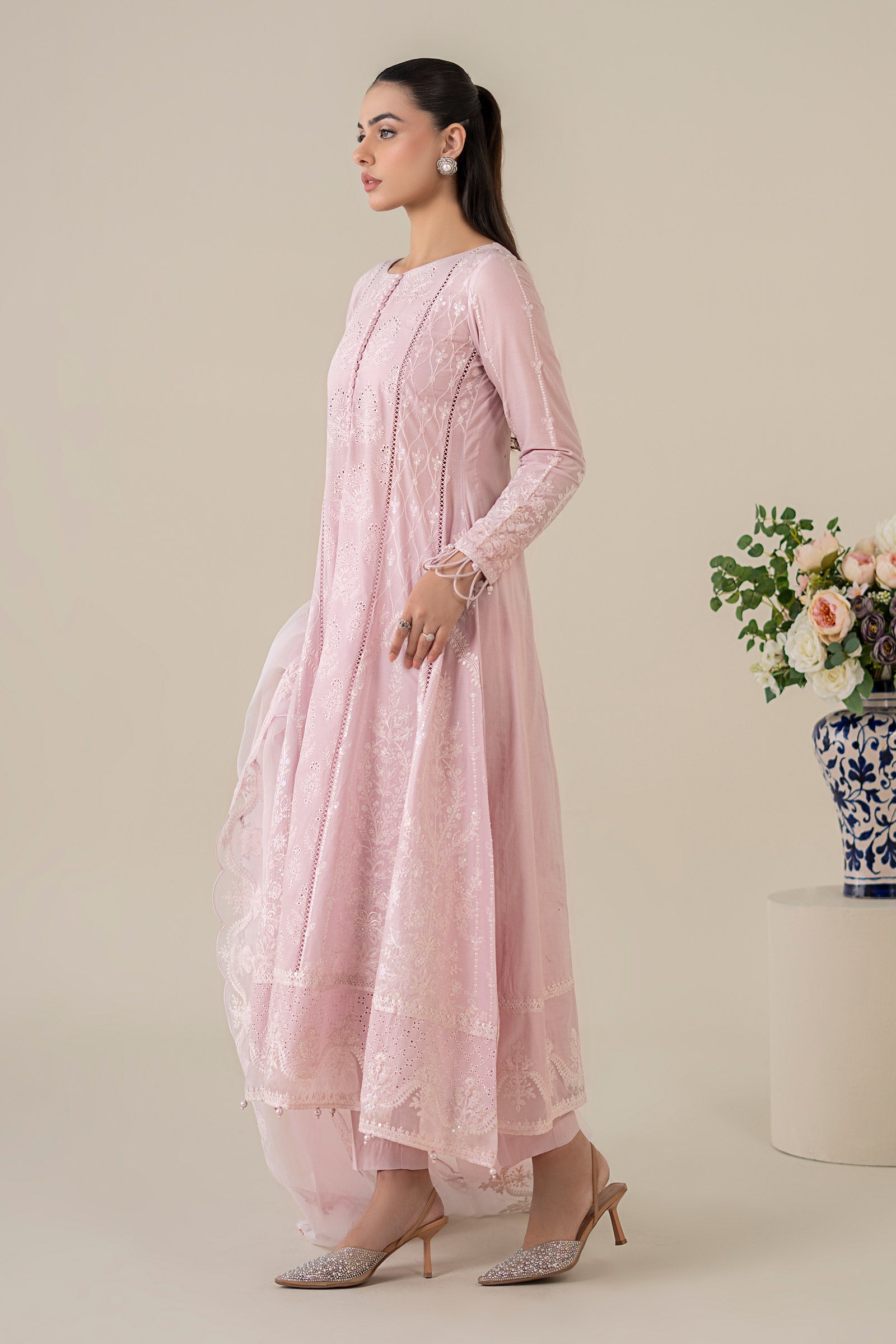 3 Piece Embroidered Lawn Suit