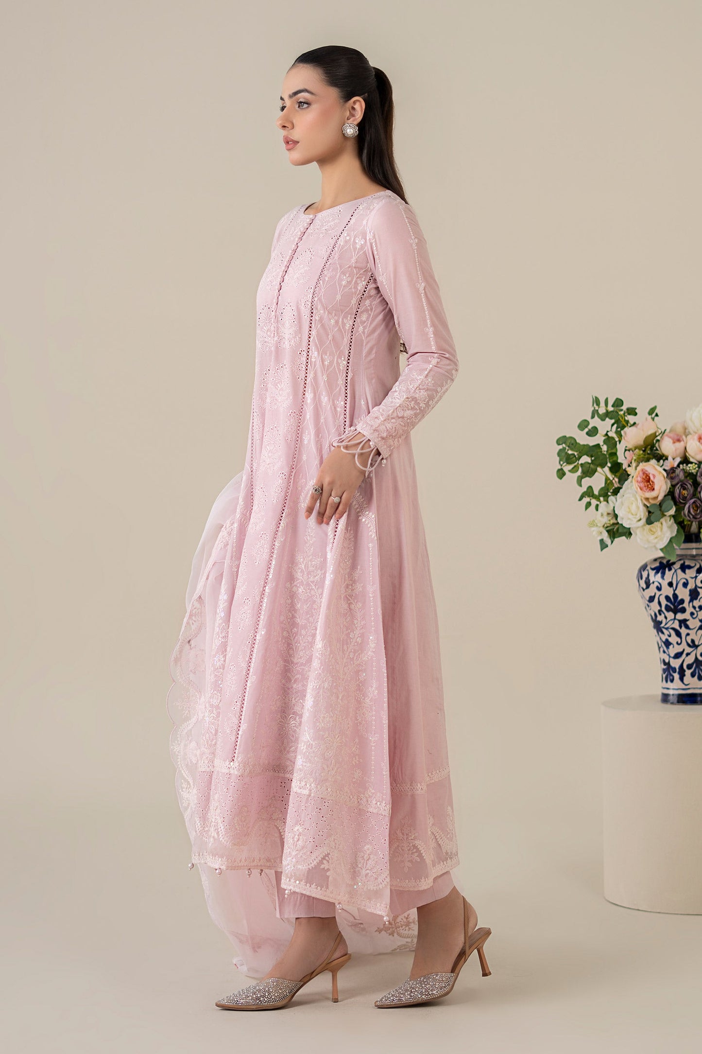 3 Piece Embroidered Lawn Suit