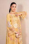 3 Piece Embroidered Dobby Suit