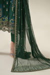 3 Piece Embroidered Jacquard Suit