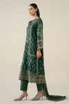 3 Piece Embroidered Jacquard Suit