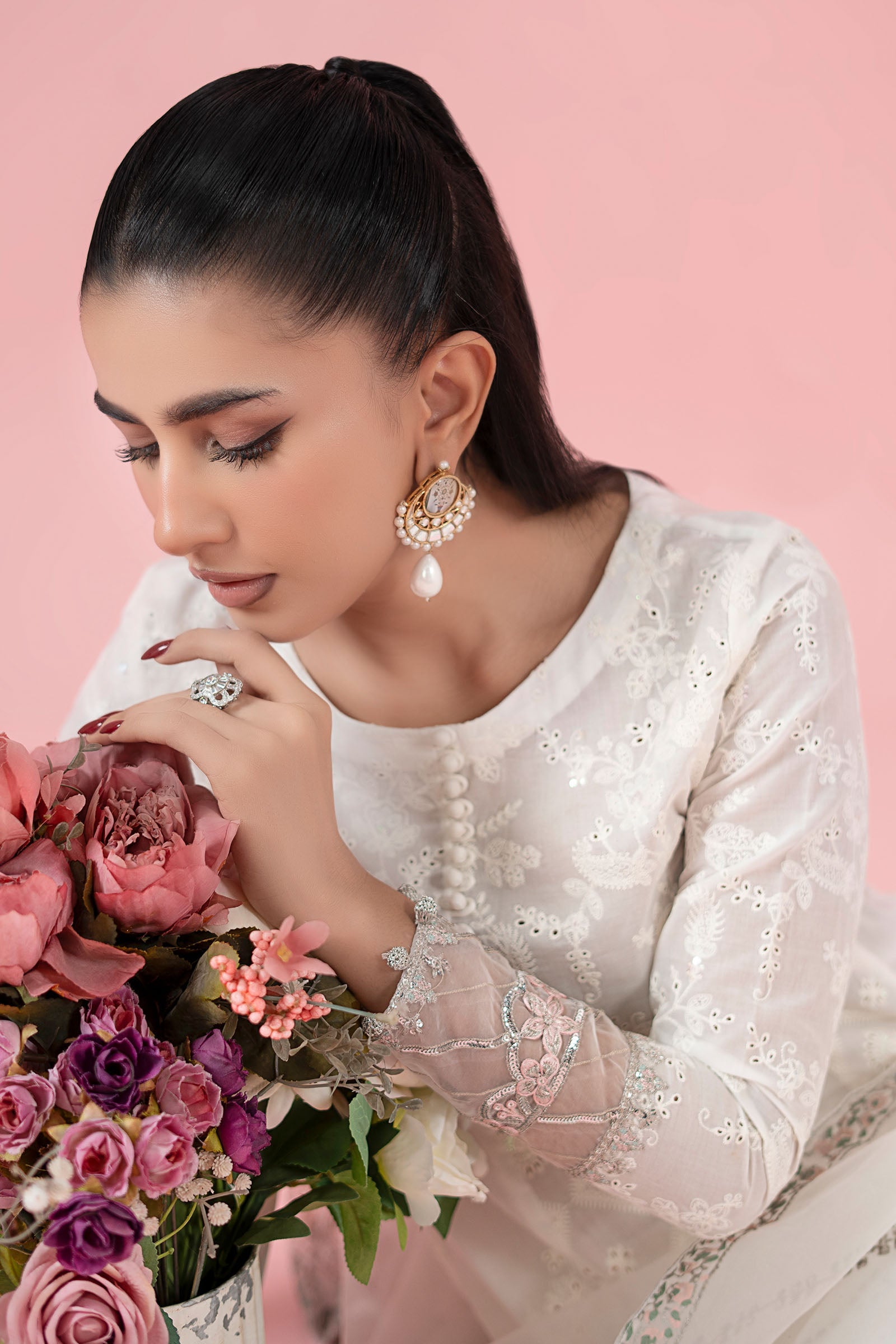 3 Piece Embroidered Lawn Suit
