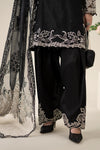 3 Piece Embroidered Dobby Suit