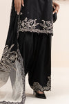 3 Piece Embroidered Dobby Lawn Suit