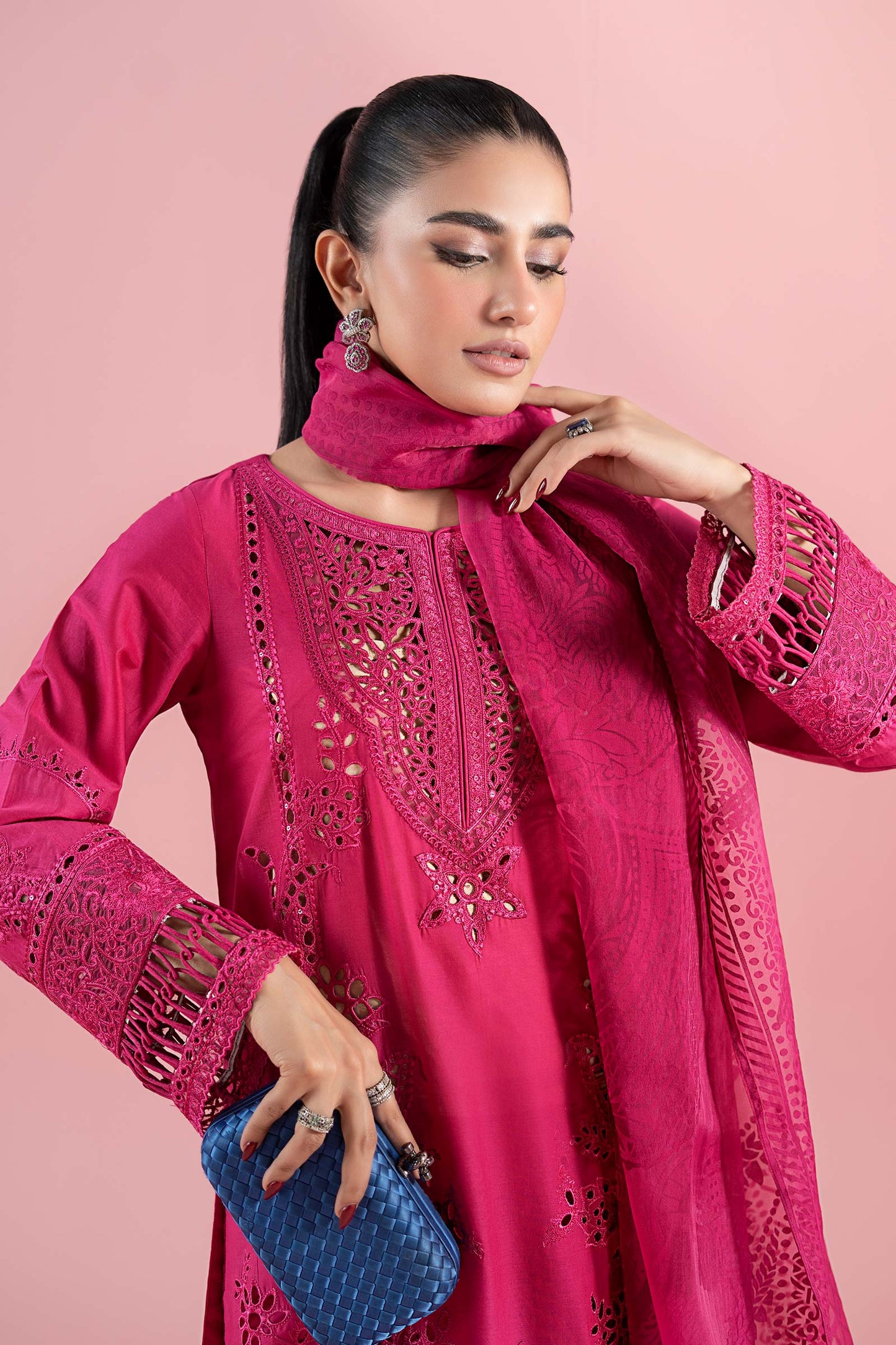 3 Piece Embroidered Lawn Suit