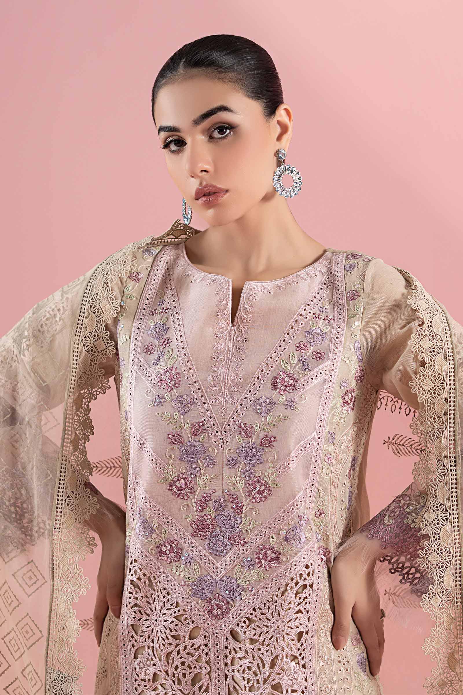 3 Piece Embroidered Masoori Lawn Suit