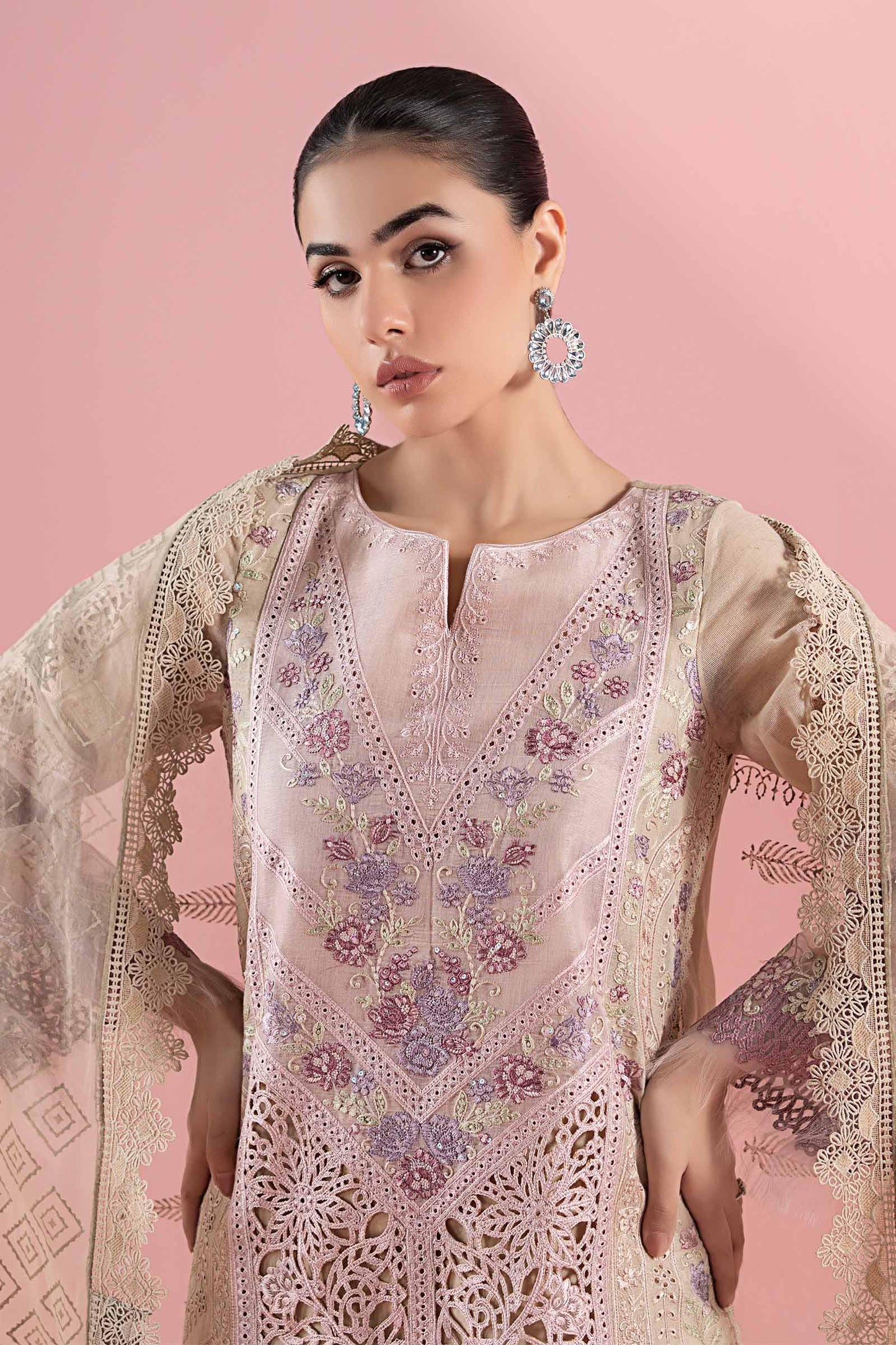 3 Piece Embroidered Masoori Lawn Suit
